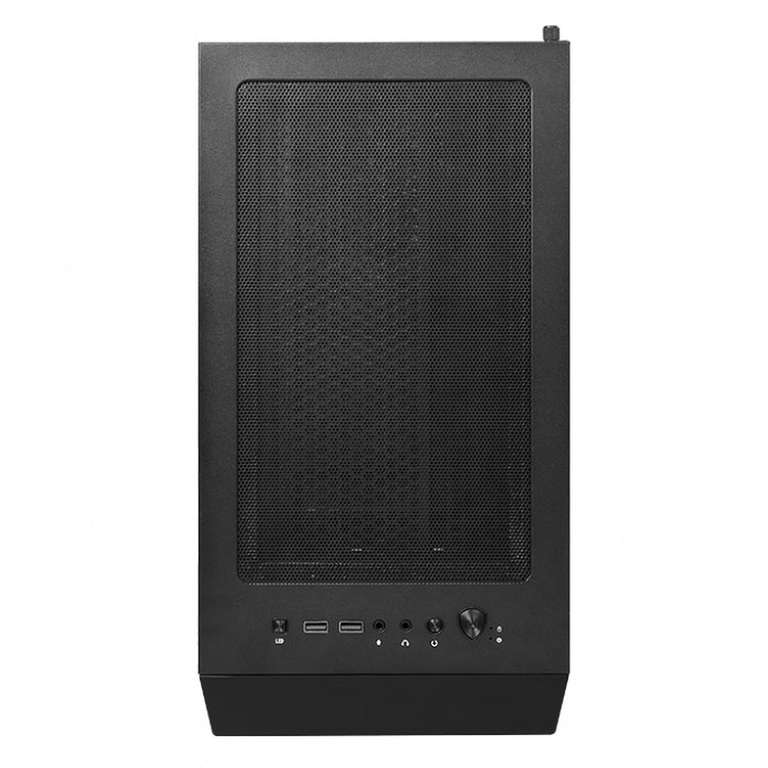 Boîtier PC MSI MAG Forge 110R avec Fenêtre en acrylique & 1 Ventilateur ARGB (Noir) + Souris MSI Clutch DM07 RGB (Pack avec 111R à 64.99€)