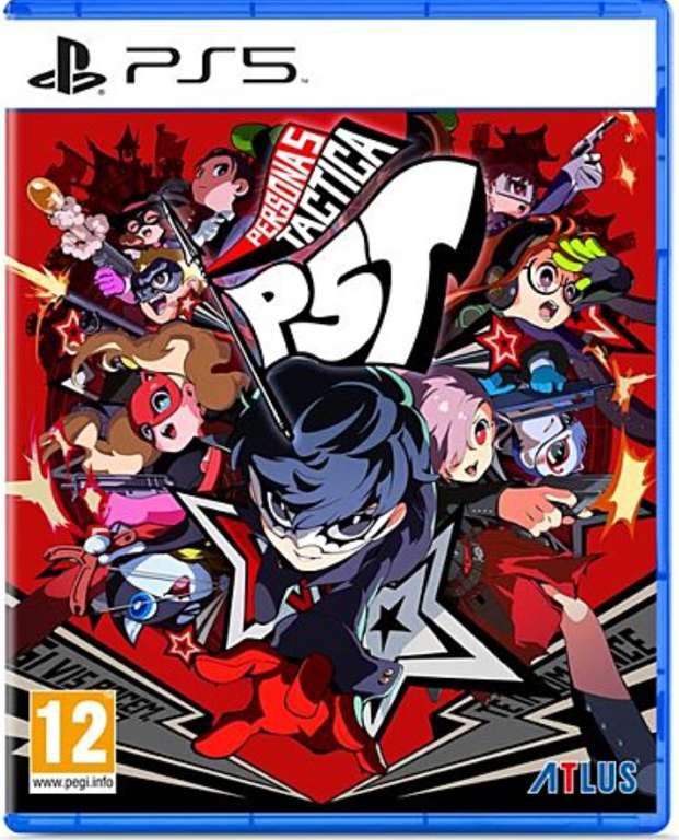 Persona 5 Tactica sur PS5/PS4/XBox (via 16.79€ de fidélité) sur Switch à 27.29€ (via 13€ sur la carte fidélité)