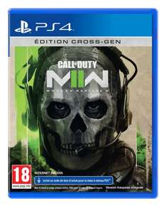 Call Of Duty Modern Warfare II édition cross gen sur PS4 (mise à niveau ps5) et Xbox Series X (via 35€ de fidélité)