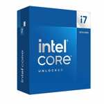 Processeur Intel Core i7-14700K - 20 cœurs (8 cœurs P + 12 cœurs E), jusqu'à 5,6 GHz