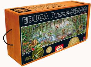 40% de réduction sur les puzzles Educa - Ex: Puzzle de 33600 pièces : Vie sauvage (juguetilandia.fr)