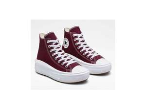Baskets Converse Chuck Taylor All Star Move Hi Dark Beetroot - (Plusieurs tailles disponibles)