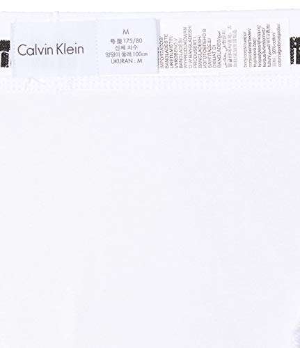 Lot de 3 boxers Calvin Klein Blanc Rouge Bleu - (Taille XS au XL)