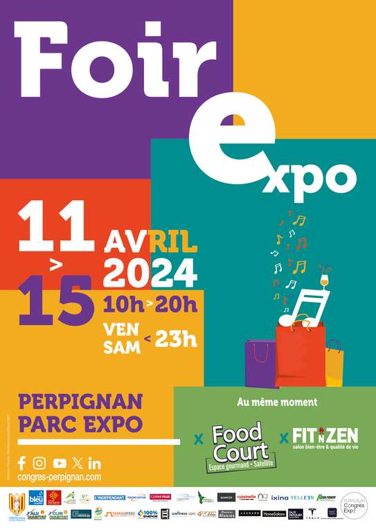 Entrée gratuite Foire Expo à Perpignan (66)