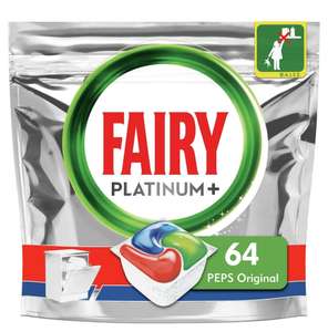 Sélection de tablettes lave-vaisselle Fairy en promotion - Ex: Paquet tout-en-un 90 doses (citron)