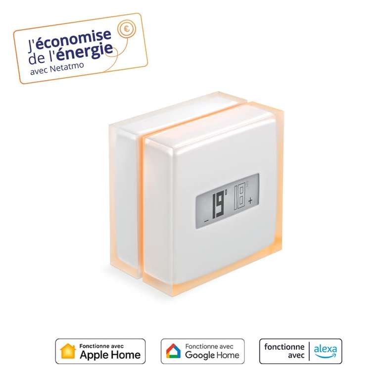 Thermostat Connecté et Intelligent Netatmo Économe en Énergie