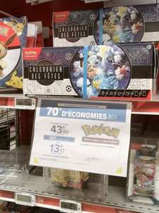 Calendrier des fêtes Pokemon (via 30,73€ cagnottés sur la carte) - Annecy (74)