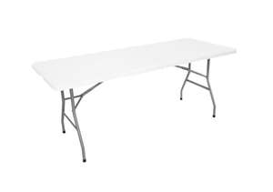 Table pliante multi-usages - Blanc, 180 x 70 x 74 cm