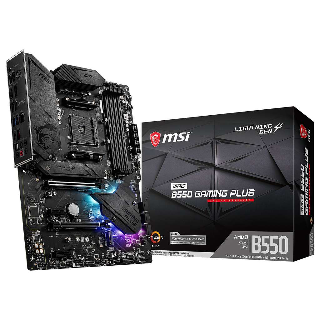 Bon plan : carte mère MSI B550 Gaming Plus à 100