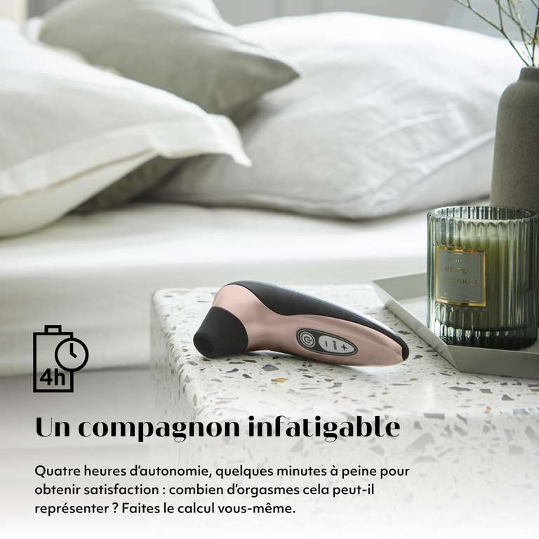 Stimulateur Clitoridien Womanizer Original Mini - Rose, Sans Fil, Technologie Suction, Neuf