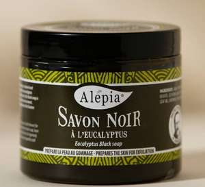 Savon noir Premium Bio à l'Eucalyptus Alépia