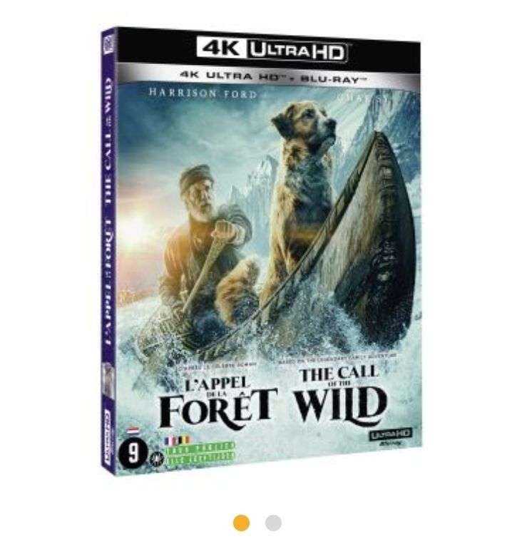 Blu-ray 4K Ultra HD L'Appel de la Forêt