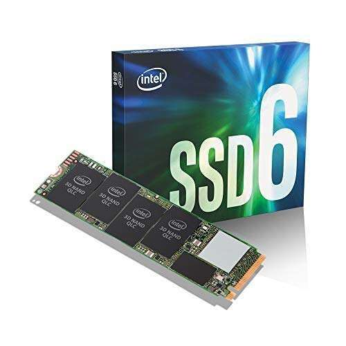SSD interne M2 NVME Intel 660P - 512 Go (QLC)