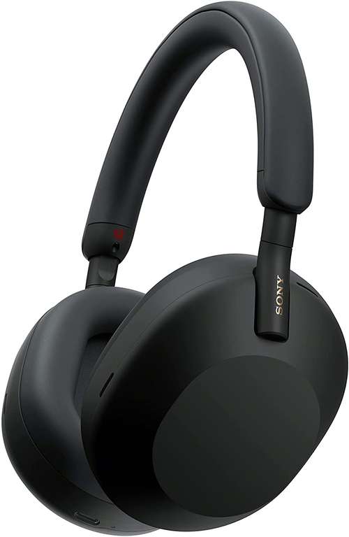 Casque audio sans-fil à réduction de bruit active Sony WH-1000XM5 - Bluetooth 5.2, Circum-aural (via coupon)