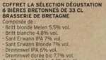 Coffret découverte "Brasserie de Bretagne" : 6 bières bretonnes 33cl. (dans une sélection de magasins bretons)