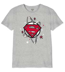 T- Shirt DC Comics Superman - gris ou noir, taille 6 ans