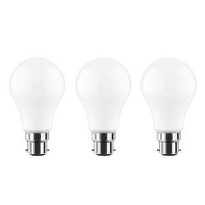 Lot de 3 Ampoules LED à baïonnette Lexman - B22, 1521lm = 100W, blanc neutre