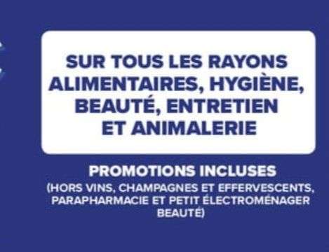 [Magasins participants] 30€ (3x10€) en Bons d'Achat, dès 100€ d'achat sur une sélection de rayons