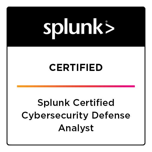 Certification Splunk "Certified Cybersecurity Defense Analyst" gratuite durant le beta test