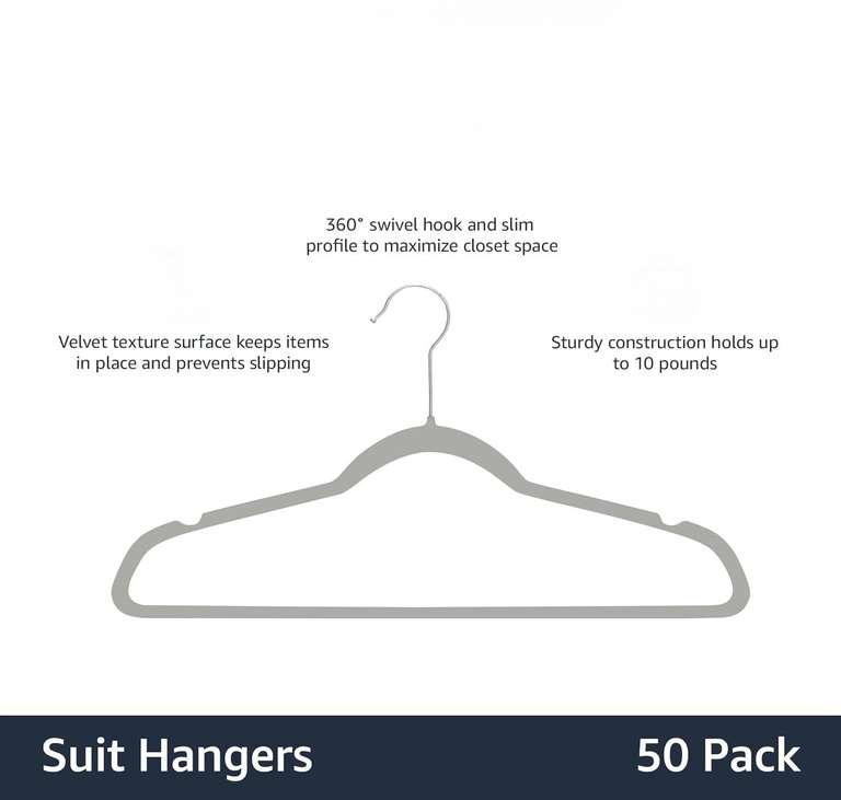 Lot De 15 Cintres Velours Bébé Gris - Anti-Glisse 360° Pivotant - Cintres Enfants Nouveau-né Tout-Petit Robuste 5 Kg - 28 Cm