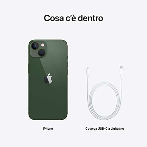 Smartphone 6.1" Apple iPhone 13 - 128 Go, vert