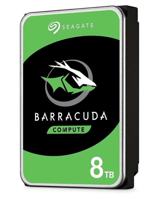 Disque dur interne 3.5" Seagate BarraCuda - 8 To, 5400 tours/min (ST8000DM004)