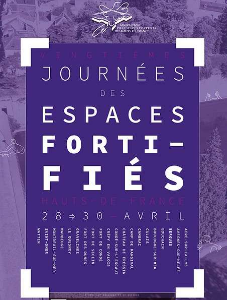 [JEF 2023] Entrée, Visite et Animations gratuites du 28 au 30 avril dans divers sites fortifiés des Hauts-de-France