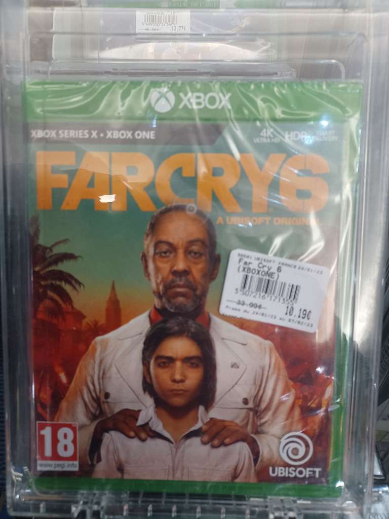 Sélection de jeux-vidéo en promotion - Ex : Farcry 6 sur Xbox One & Series X|S (Lagord 17)
