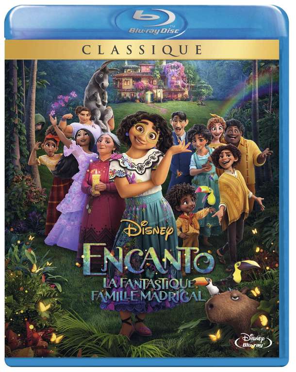Blu-ray/DVD : Encanto, la Fantastique Famille Madrigal