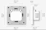 MOES Interrupteur intelligent Zigbee 3.0 - Neutre optionnel - Compatible avec Alexa/Google Home