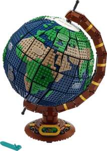 Jeu de construction Lego Ideas (21332) - Le globe terrestre (VIP x 2 + Deux sets gwp offerts)