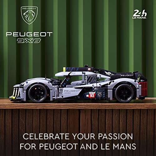 [CDAV] Jeu de construction Lego Technic (42156) - Hypercar Hybrid Peugeot 9X8 24H du Mans