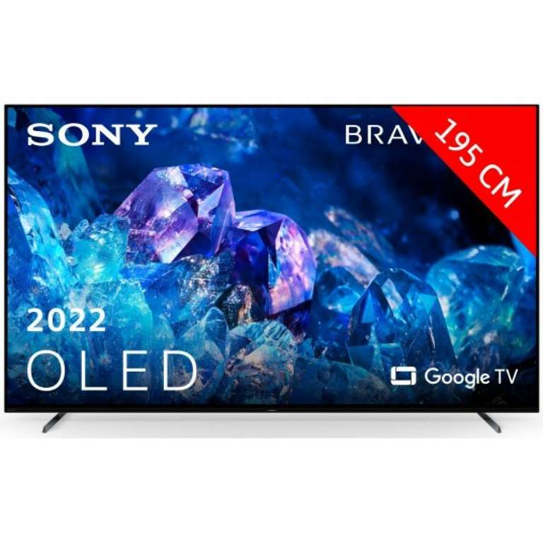 TV 77" Sony Bravia XR77A83KAEP - OLED, 4K, 195 cm (Vendeur Tiers)