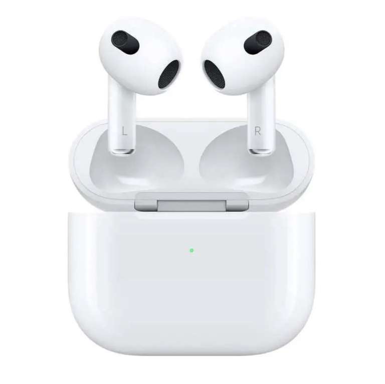 Ecouteurs Apple AirPods 3ème génération + boîtier MagSafe MME73ZM/A (Via retrait Drive, via 20€ sur la carte fidélité)
