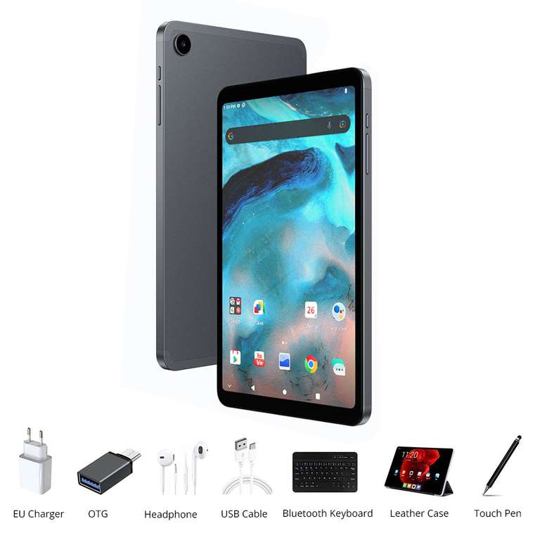 Tablette 8.4" Alldocube iPlay 50 Mini (4G LTE, FHD+ IPS, Unisoc T606, RAM 4 Go, 128 Go, 4000 mAh, Android 13) + 7 produits offerts