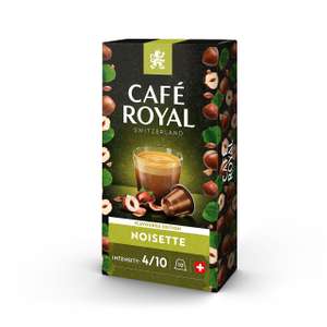 Lot de 10x10 capsules Café Royal Noisette Flavoured pour Nespresso - 100 capsules