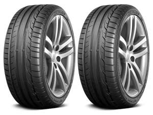 Jusqu'à 80€ offerts en bon d'achat sur les pneus Dunlop - Ex : Lot de 2 pneus Sport Maxx RT - 225/45 R17 91W (+ 25€ en bon d'achat)
