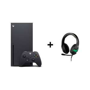 Pack console Microsoft Xbox Series X (1 To) + Casque-micro Nemesis