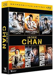 Coffret Blu-ray Jackie Chan 6 films : Le Marin des mers de Chine 1 & 2 + Mister Dynamite + Operation Condor + Police Story 1 & 2