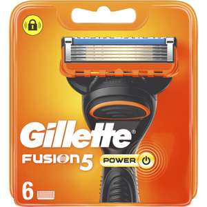 Sélection de produits gratuits - Ex : Lot de 6 lames Gillette Fusion 5 (via 33,96€ sur carte fidélité) - Tours (37)
