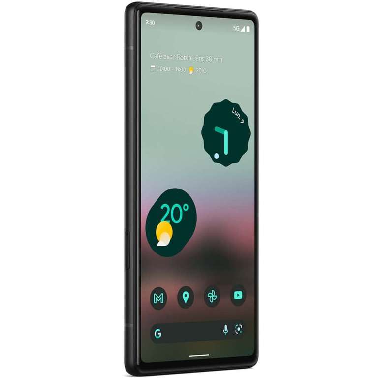 Smartphone 6.1" Google Pixel 6a - 128 Go, Blanc (+16,74€ en RP) - Vendeur Boulanger