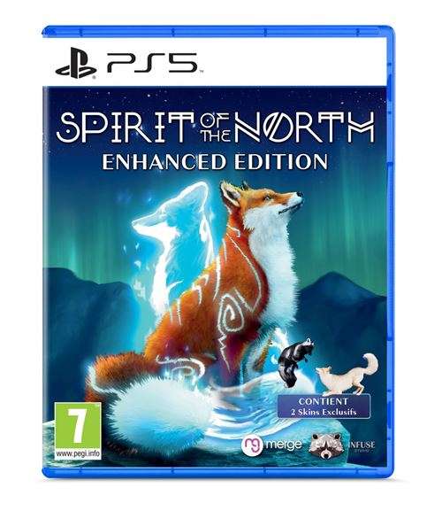 Sélection de jeux vidéos en promotion - Ex: Spirit of the North Enhanced Edition PS5