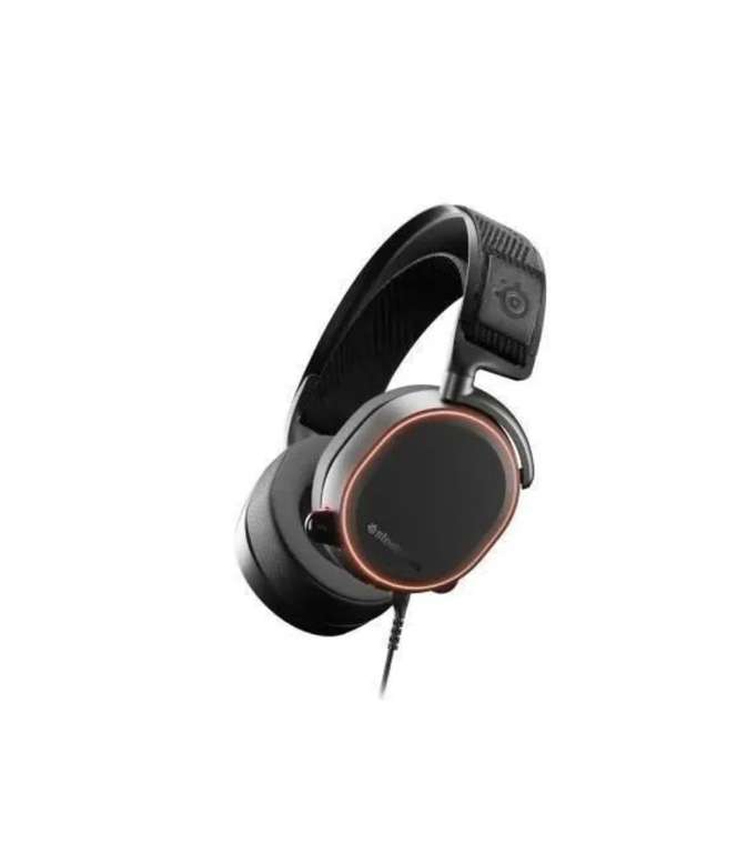 Casque-Micro gaming filaire SteelSeries Arctis Pro - DTS Headphone:X v2.0, Rétroéclairage RGB, Noir