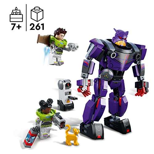 Jeu de construction Lego Buzz l’Éclair de Disney et Pixar La Bataille de Zurg (76831)