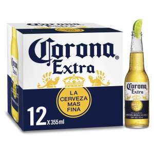 Pack de 12 bières blondes Corona - 12 x 355ml