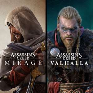Assassin’s Creed Mirage & Assassin's Creed Valhalla Bundle sur Xbox One/Series X|S (Dématérialisé - Clé Turquie)