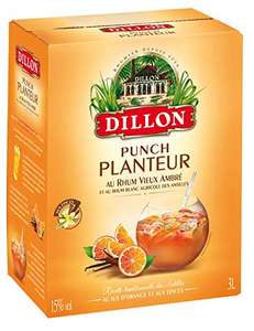 Cubis Punch Planteur Dillon au Rhum Vieux ambré 3 litres