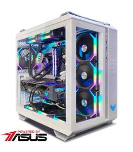 PC Gamer Powerlab Asus Trident by Akram - i5-13400F, RTX 4070 Ti 12Go, 16 Go de Ram, 500 Go SSD, Refroidissement liquide