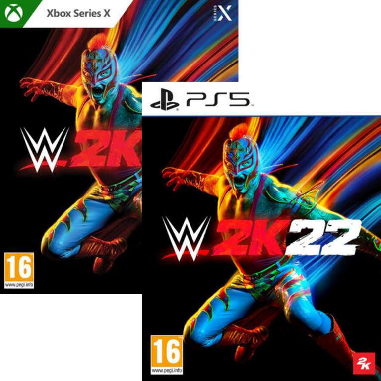 WWE 2K22 sur PS5 ou Xbox Series X (12,99€ sur PS4 ou Xbox One)