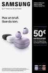 Ecouteurs sans-fil Samsung Galaxy Buds 2 - Bluetooth, Noir (via coupon + ODR 30€)